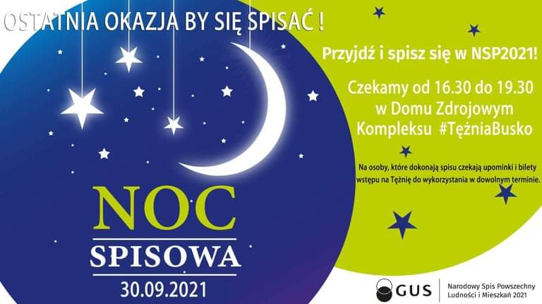 NOC SPISOWA - 30.09.2021!