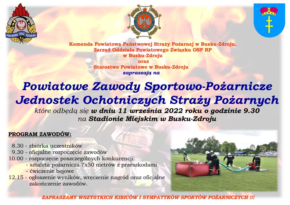 Powiatowe Zawody Sportowo-Pożarnicze Jednostek OSP
